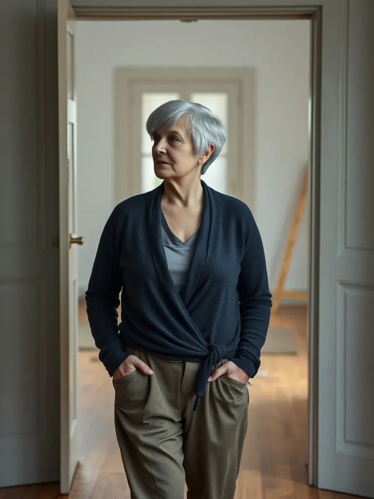 Retrat de la Núria Pallàs, professora de contemporani avançat